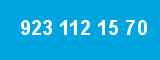 923 112 15 70